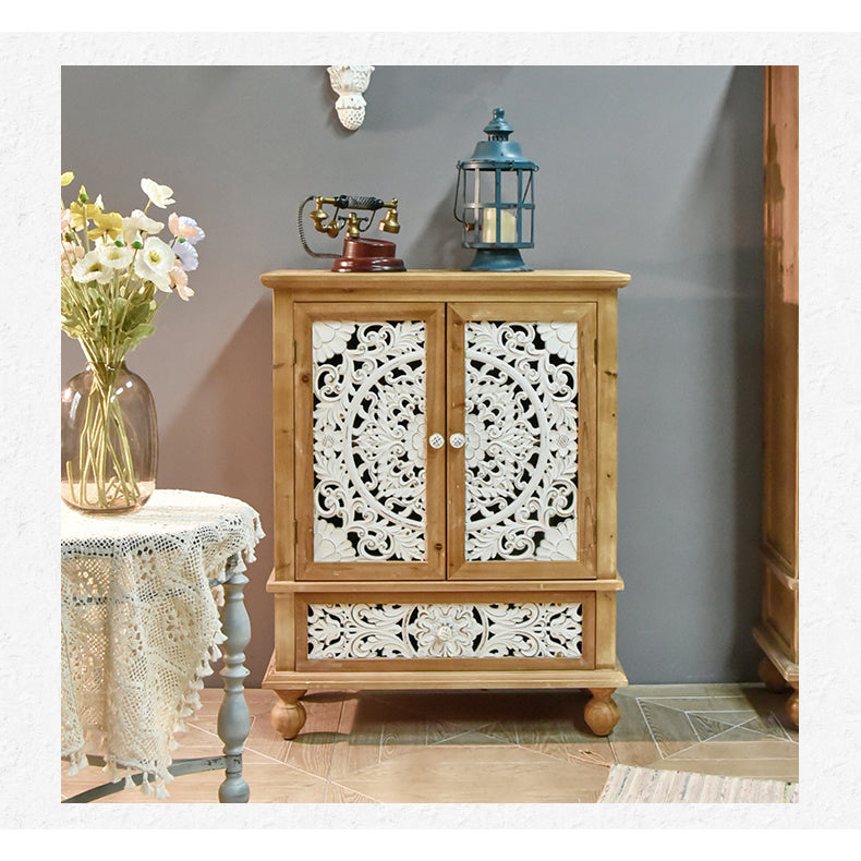 Premium Cedar Wood Cabinet for Stylish and Durable Storage Solutions fczym-2308