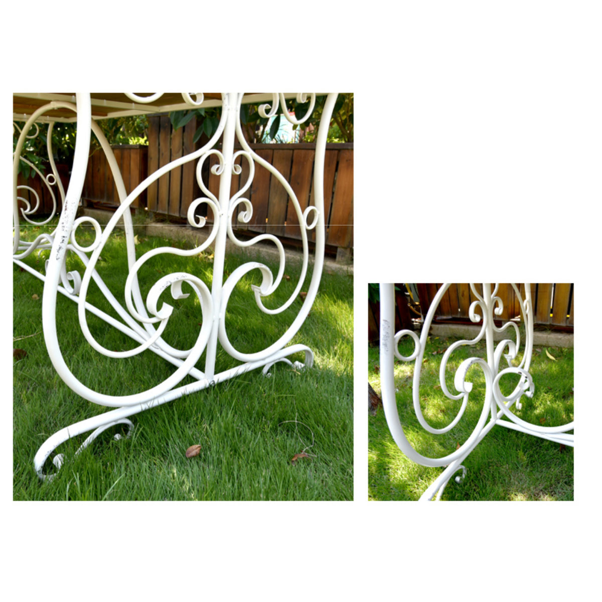 Premium Cedar Wood Table – Stylish & Durable for Any Space fczym-2310