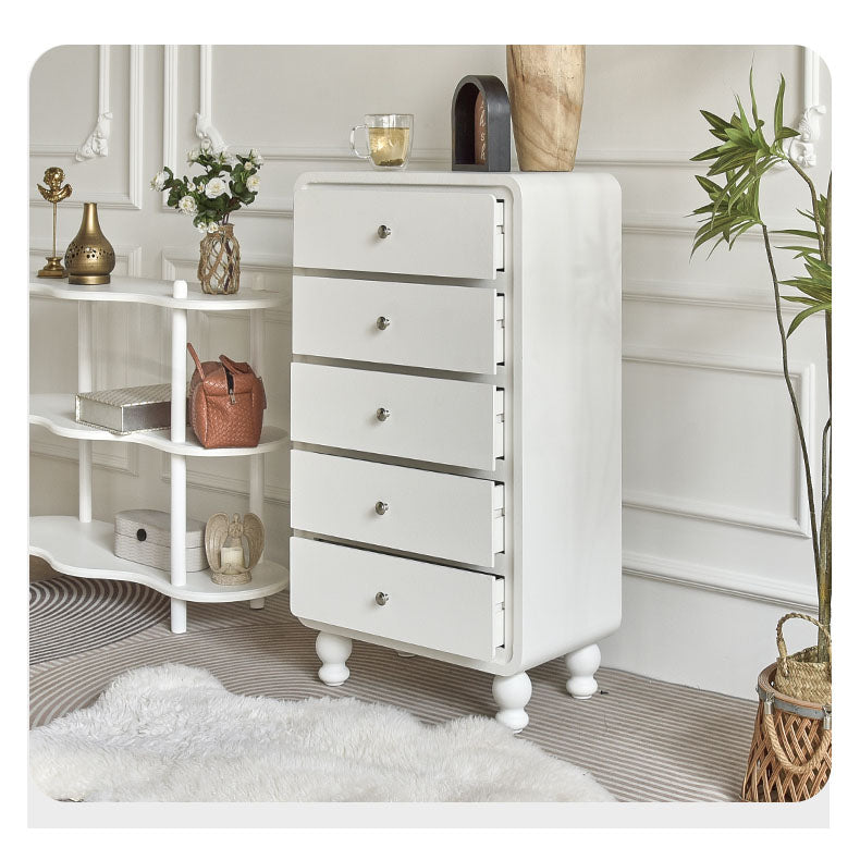 Solid Wood Bedside Cupboard - Elegant Nightstand Storage Solution fczym-2321