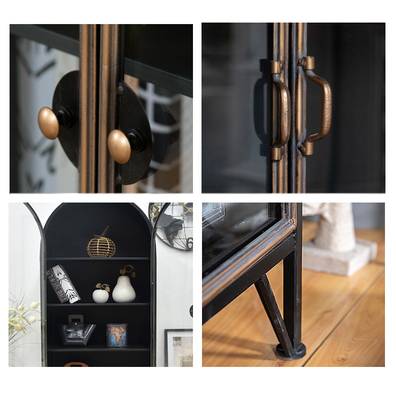 Stylish Tempered Glass Cabinet - Modern Storage Solution for Home & Office fczym-2322