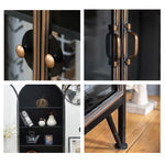 Stylish Tempered Glass Cabinet - Modern Storage Solution for Home & Office fczym-2322