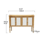 Premium Cedar Wood Cabinet - Elegant & Durable Storage Solution fczym-2328