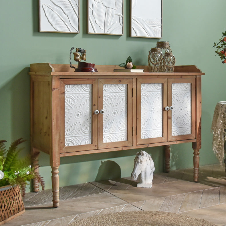 Premium Cedar Wood Cabinet - Elegant & Durable Storage Solution fczym-2328