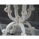 Vintage-Style Solid Wood Table with Scrollwork Base - Perfect for Elegant Interiors fczym-2335