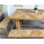 Rustic Solid Wood Dining Chair – Handcrafted Elegance for Your Home fczym-2337