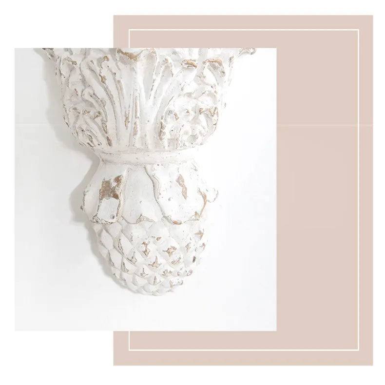 Decorative Chinese Fir Storage Rack - Stylish Wood Wall Shelf for Elegant Home Decor fczym-2340