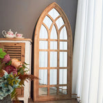 Elegant Chinese Fir and Glass Mirror Buffet Cabinet - Perfect for Stylish Home Decor fczym-2349