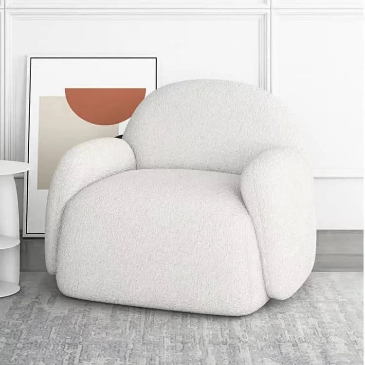 Modern Solid Wood Leathaire Sofa - Stylish Comfort for Your Living Room fdfh-2214