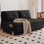 Stylish Solid Wood Corduroy Sofa in Elegant Green - Perfect for Modern Living Rooms fdh-3110