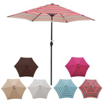 Durable Patio Umbrella – Waterproof, Fade-Resistant & Easy Tilt Crank W65632236-djyc