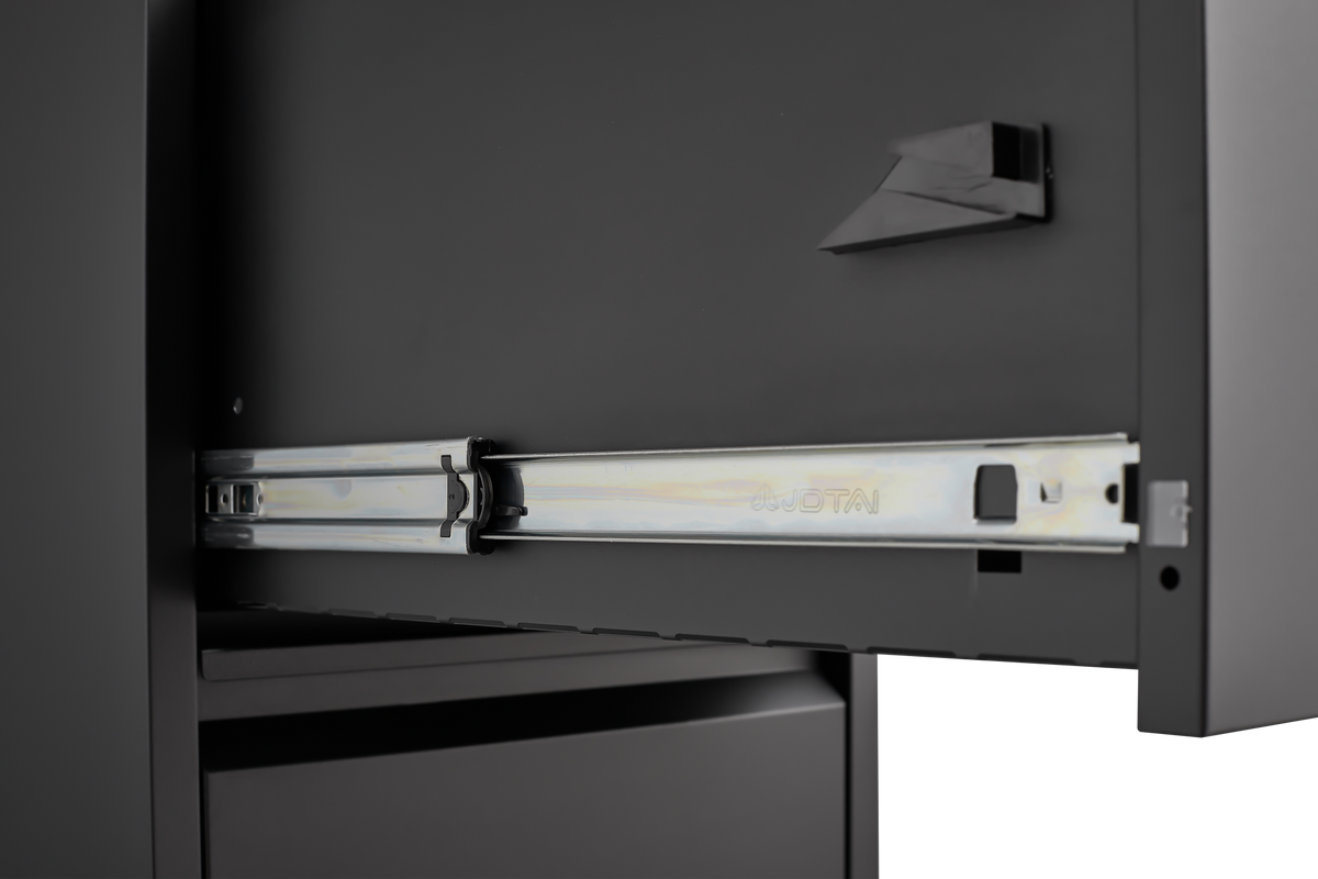 3 Drawer File Cabinet with Lock,Two Drawer Filing Cabinet,Vertical Metal File Cabinet for Home Office Organizer Storage Cabinet Fit Letter/A4/Legal Size File W1247P173369-djyc