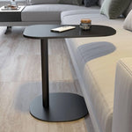 Modern Black Sintered Stone Tea Table - Stylish and Durable Design for Any Space fel-1982