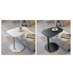 Modern Black Sintered Stone Tea Table - Stylish and Durable Design for Any Space fel-1982