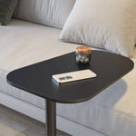 Modern Black Sintered Stone Tea Table - Stylish and Durable Design for Any Space fel-1982