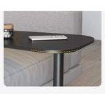Modern Black Sintered Stone Tea Table - Stylish and Durable Design for Any Space fel-1982