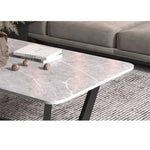Stylish Sintered Stone Tea Table for Modern Living Rooms fel-1992