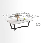 Stylish Sintered Stone Tea Table for Modern Living Rooms fel-1992