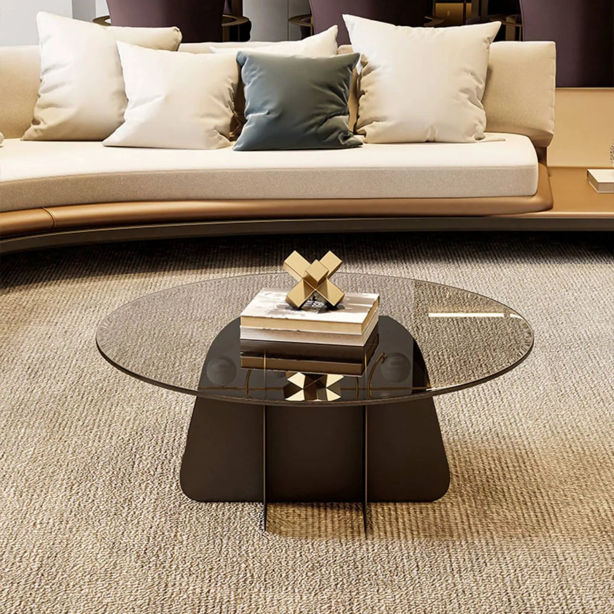 Sleek Glass Tea Table for Modern Living Rooms | Elegant Coffee Table Design fel-2020