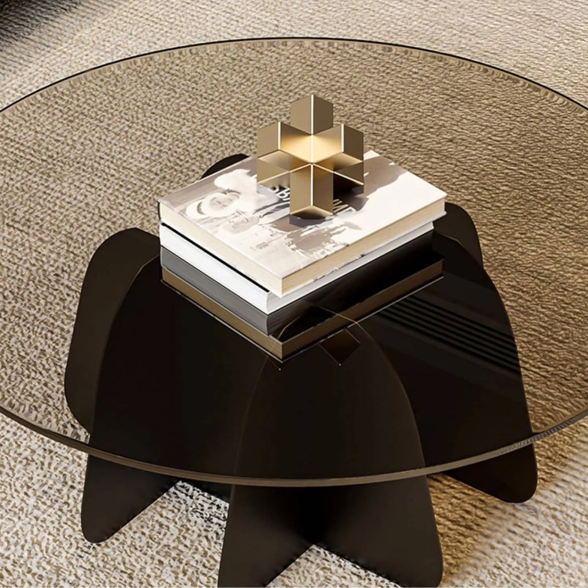 Sleek Glass Tea Table for Modern Living Rooms | Elegant Coffee Table Design fel-2020