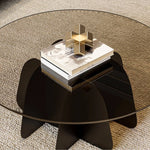 Sleek Glass Tea Table for Modern Living Rooms | Elegant Coffee Table Design fel-2020