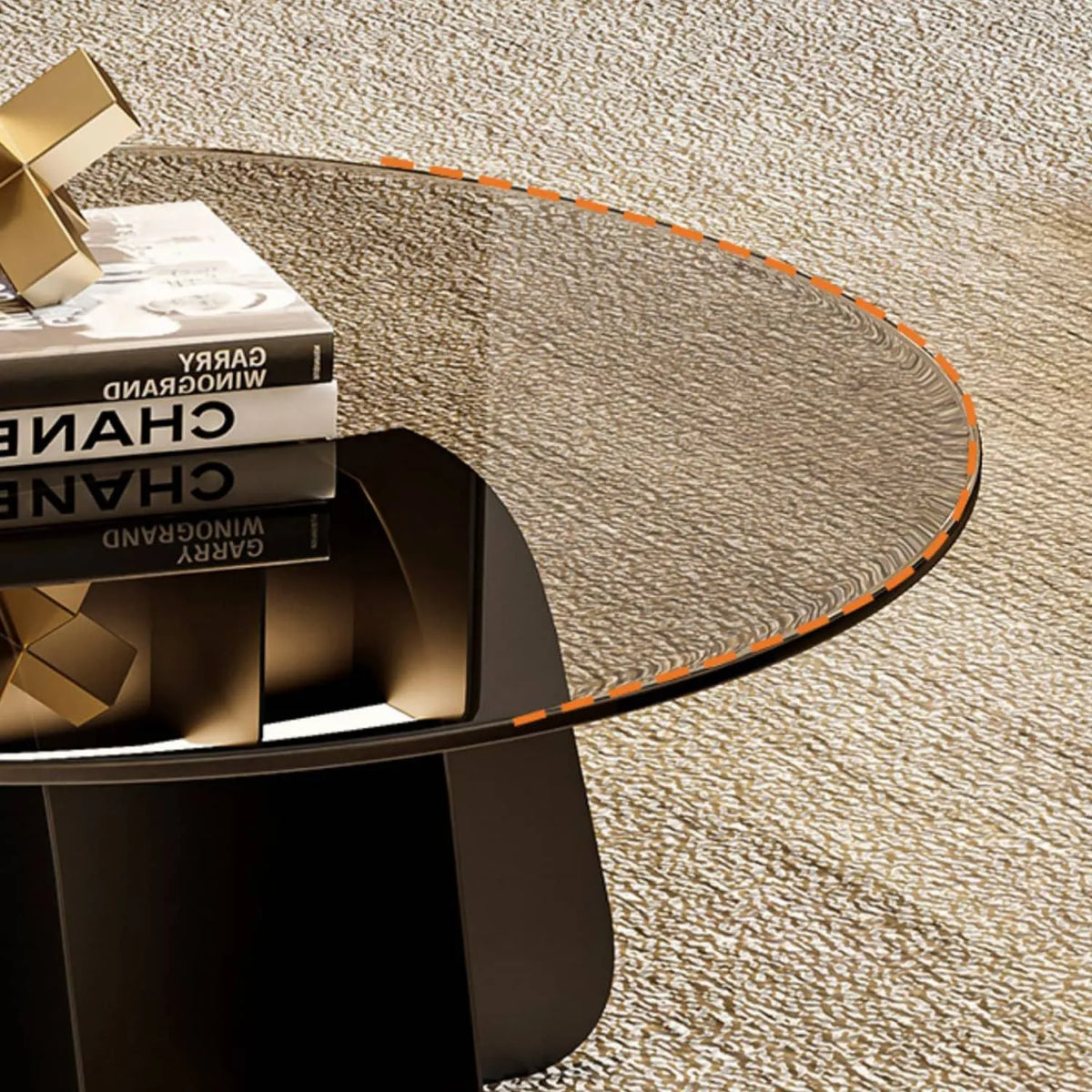 Sleek Glass Tea Table for Modern Living Rooms | Elegant Coffee Table Design fel-2020