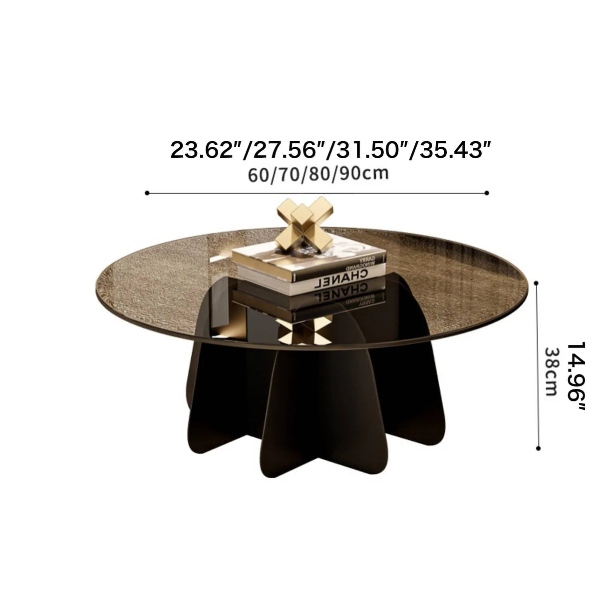 Sleek Glass Tea Table for Modern Living Rooms | Elegant Coffee Table Design fel-2020