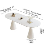 Elegant Sintered Stone Dining Table - Modern Design for Stylish Interiors fel-2024