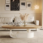 Modern Solid Wood Tea Table with Elegant Design – Perfect for Your Living Room Decor fhj-4493