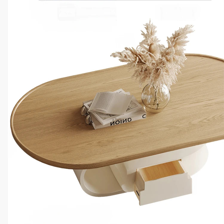 Modern Solid Wood Tea Table with Elegant Design – Perfect for Your Living Room Decor fhj-4493