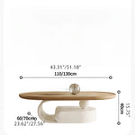 Modern Solid Wood Tea Table with Elegant Design – Perfect for Your Living Room Decor fhj-4493