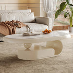 Modern Tea Table with Solid Wood and Ceramic Sintered Stone Top fhj-4494