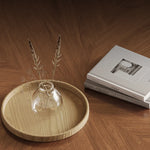 Modern Luxury Tea Table | Ceramic Sintered Stone & Solid Wood Design fhj-4495