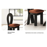 Elegant Ceramic Sintered Stone Multi-layer Dining Table - Modern Design for Stylish Homes fhmj-5027