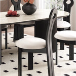 Stylish Oval Ceramic Sintered Stone Dining Table - Modern Multi-Layer Design for Elegant Interiors fhmj-5029