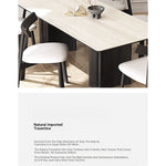 Stylish Ash Wood Chair with Synthetic Leather Seat – Perfect for Modern Dining Rooms and Home Decor fhmj-5030-ch