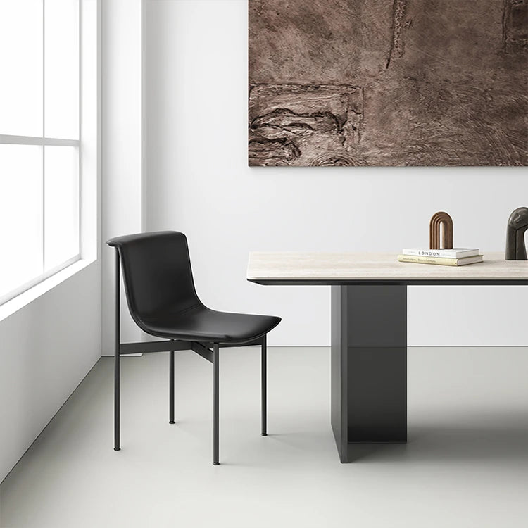 Stylish Synthetic Leather Dining Chair - Modern Comfort & Durable Design for Any Space fhmj-5031-ch
