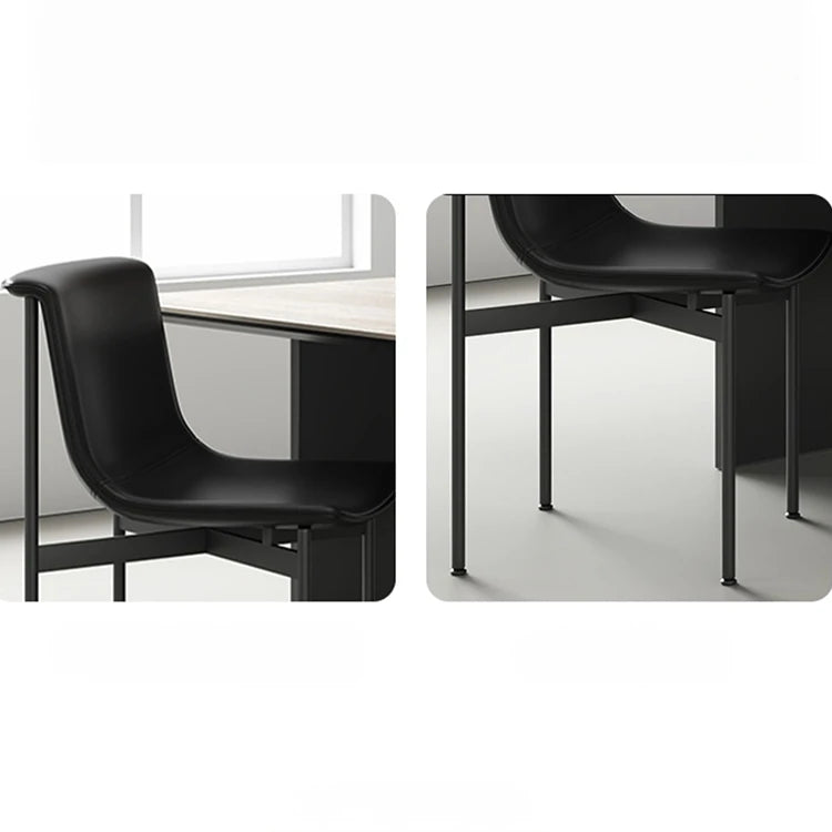 Elegant Ceramic Sintered Stone Dining Table with Multi-Layer Board and Acrylic Finish - Modern Design for Stylish Interiors fhmj-5031