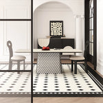 Stylish Ceramic Sintered Stone Multi-layer Dining Table with Unique Stainless Base - Perfect for Modern Interiors! fhmj-5032