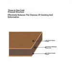 Stylish Multi-Layer Board Stainless Aluminum Alloy Round Dining Table – Modern Elegance for Your Home fhmj-5033