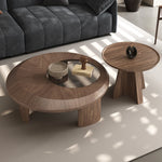 Stylish Coffee Table Set with Elegant Density Board and Tempered Glass – Modern Living Room Furniture fhmj-5041