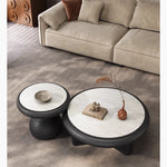 Modern Ceramic Sintered Stone Tea Table Set for Stylish Living Rooms - Elegant Design & Functional Use fhmj-5042