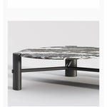 Elegant Round Solid Wood and Marble Coffee Table Set - Modern Design for Living Room Décor fhmj-5044