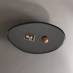 Chic GFRP Tea Table - Modern Oval Design for Stylish Living Rooms and Lounge Spaces fhmj-5046