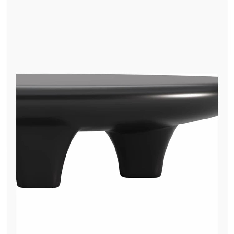 Chic GFRP Tea Table - Modern Oval Design for Stylish Living Rooms and Lounge Spaces fhmj-5046