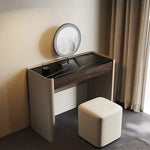 Stylish Synthetic Leather Stool for Modern Home Decor - Versatile Seating Solution fhx-4576