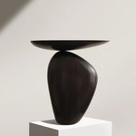 Modern Ash Wood Tea Table - Elegant Minimalist Design for Chic Interiors fif-4508