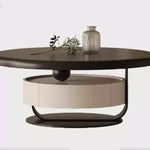Stylish Pine Sintered Stone Coffee Table with Modern Design - Perfect for Living Room Decor fjd-4682