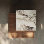 Elegant Sintered Stone Coffee Table with Modern Design - Stylish Living Room Centerpiece fjd-4687