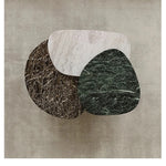 Stylish Stone Sintered Coffee Table - Modern Stainless Steel Design for Contemporary Living Rooms fjd-4716