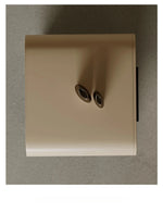 Modern Bedside Cupboard with Stylish Design - Solid Wood and Density Board Finish, Perfect for Any Bedroom Decor fjd-4732